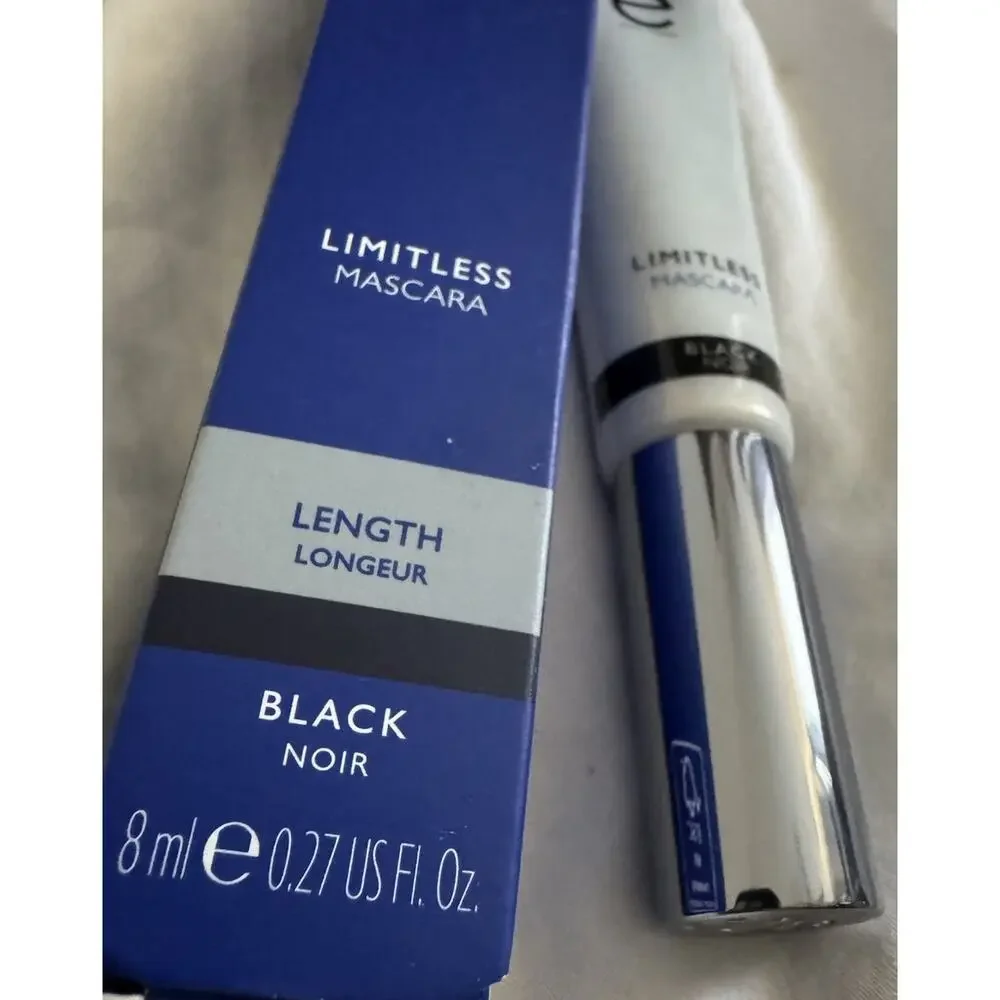 Eyeko London Limitless Mascara BLACK 0.27 oz .27 / 8mL Full Size New NIB